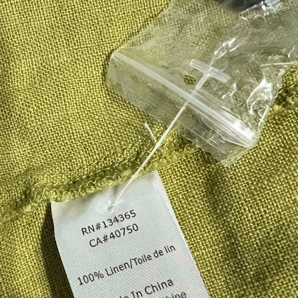 *NWT* Women’s Large “Sigrid Olsen” 2 piece lightweight Jacket & Pant Set - Linen - Picture 16 of 16